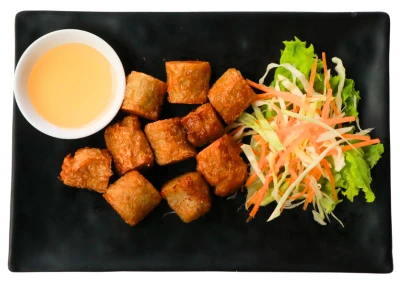 หอยจ๊อทอด - Fried Crab Roll