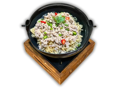 มาม่าหมูสับ - Minced Pork Mama