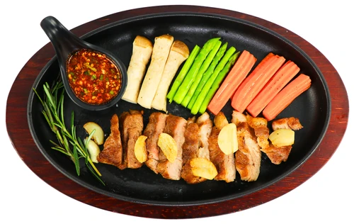 สเต็กสันคอหมู - Pork Collar Steak