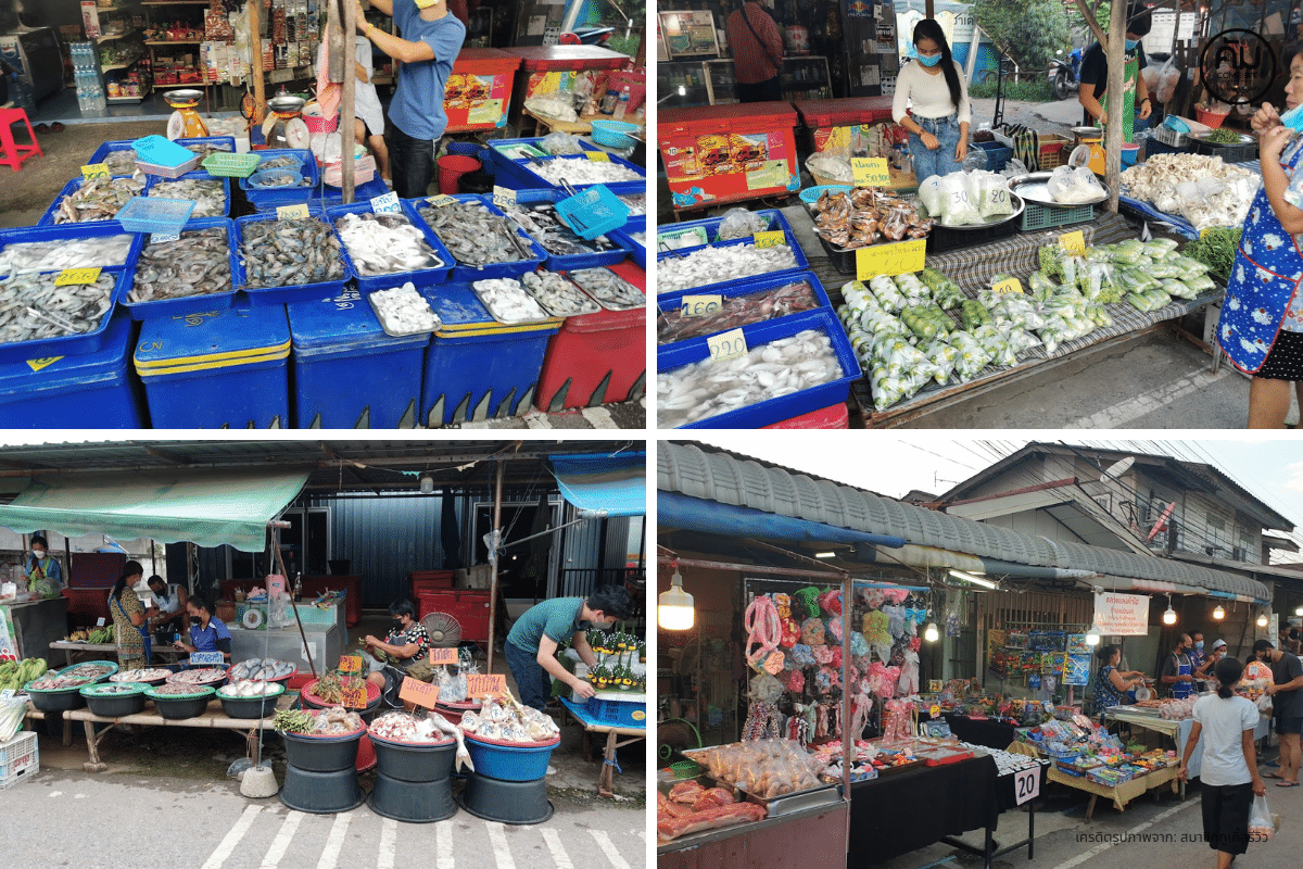 บึงหนองโคตร-หาของกินที่ตลาดคำไฮ
