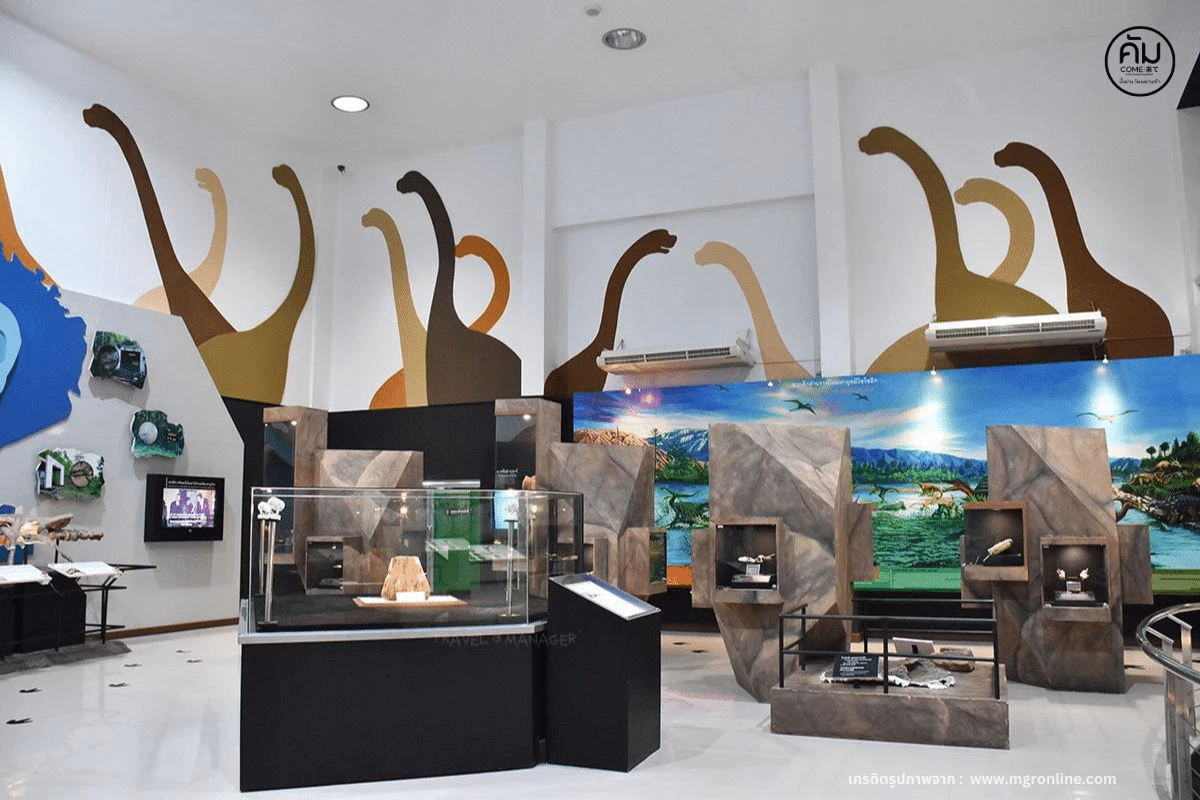 พิพิธภัณฑ์ไดโนเสาร์ภูเวียง-โซนไดโนเสาร์ที่พบในเทือกเขาภูเวียง