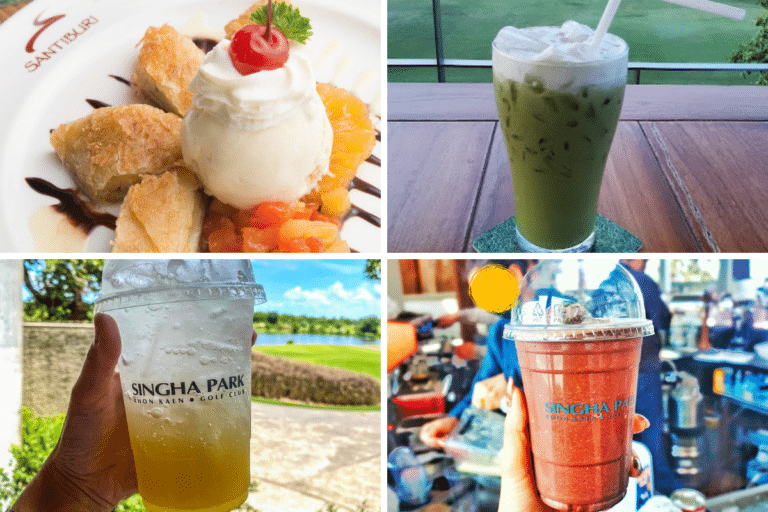 Club House @Singha Park Khon Kaen Golf Club ของหวาน