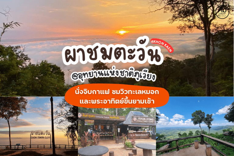 ผาชมตะวัน-ที่เที่ยวขอนแก่น