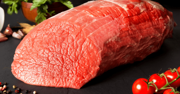 Round beef