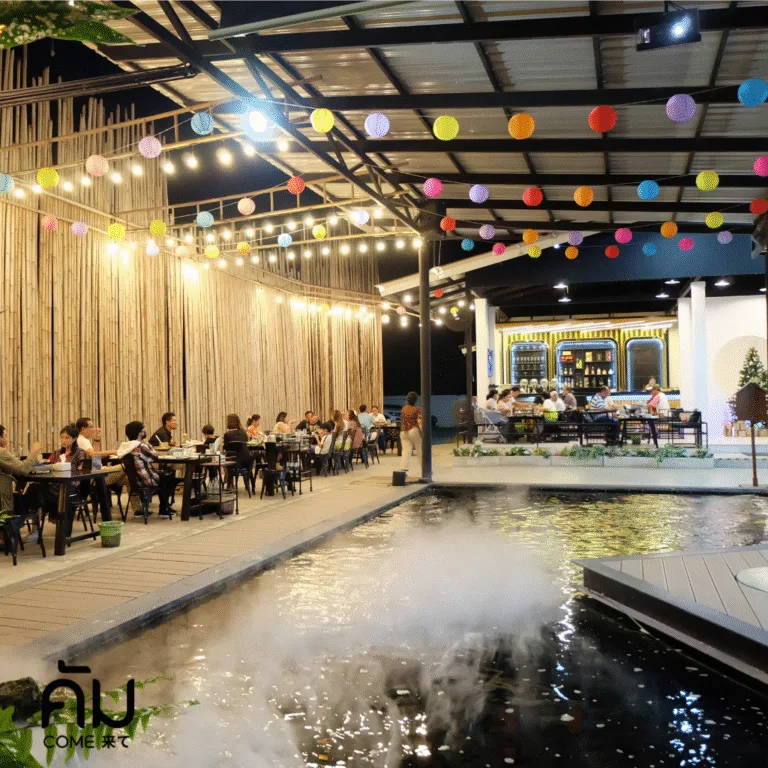 ร้านอาหารบรรยากาศดี