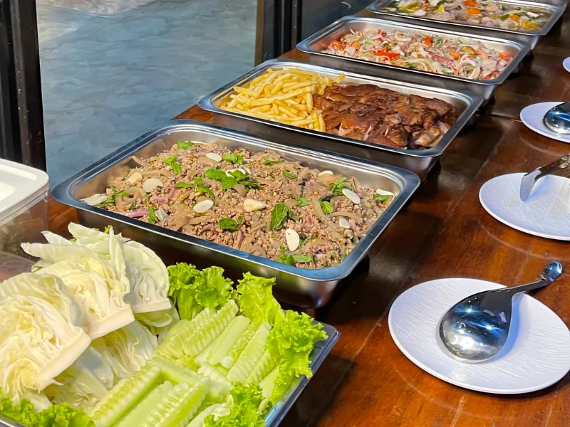 กับข้าวถาด แกงหม้อ ขนมจีนน้ำยา สำหรับงานเลี้ยงนอกสถานที่ บริการโดย ร้านคัม ขอนแก่น